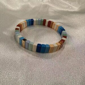 Roxanne Assoulin Rainbow Brite Bit X Bit Colorful Stretch Bracelet
